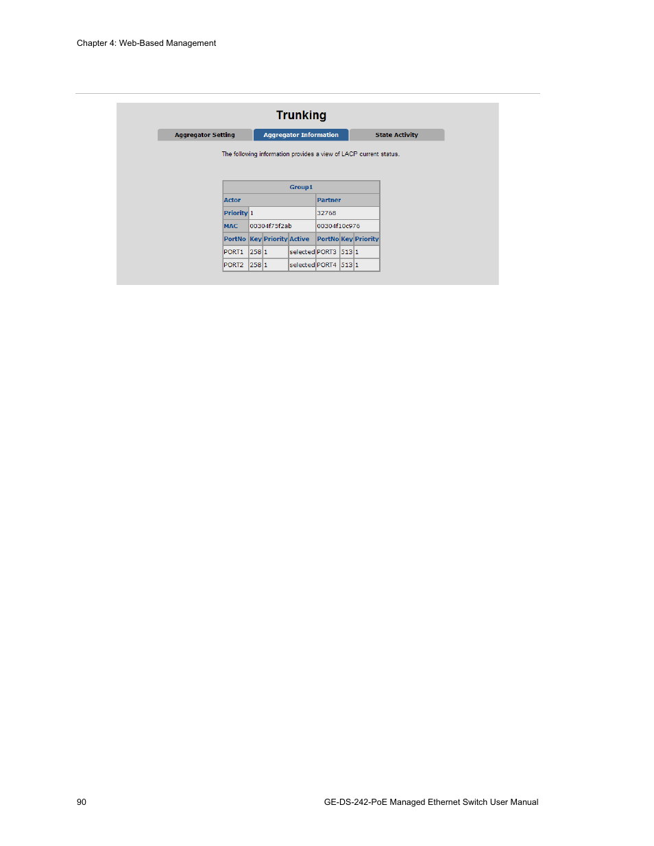 Interlogix GE-DS-242-PoE User Manual | Page 94 / 218