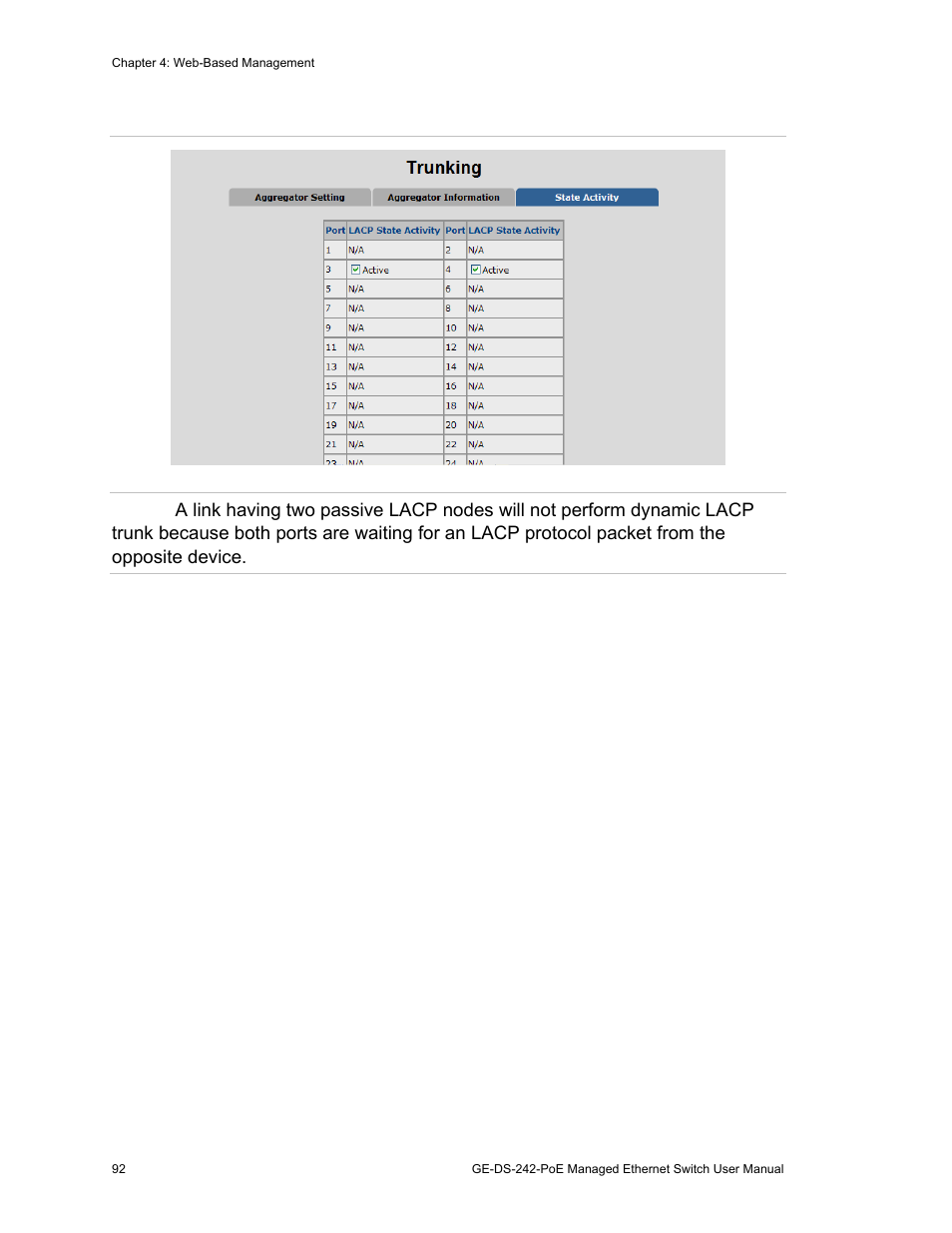 Interlogix GE-DS-242-PoE User Manual | Page 96 / 218
