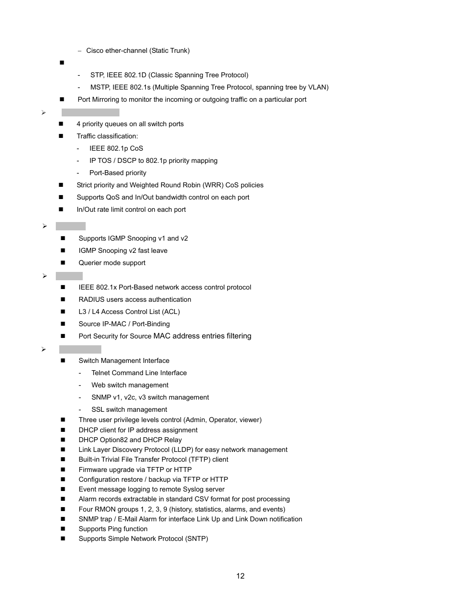 Interlogix NS2503-24P/2C User Manual User Manual | Page 12 / 197