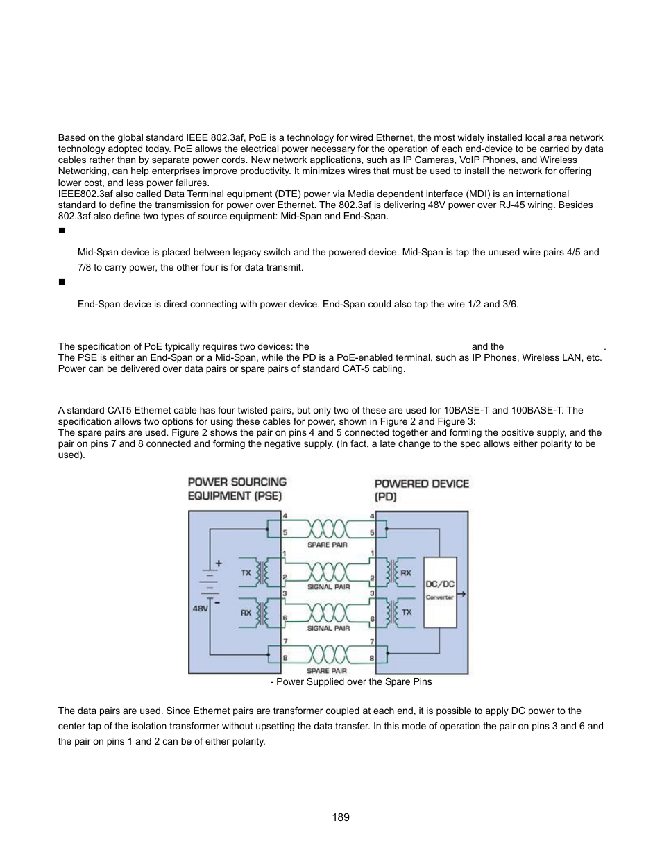 Power over ethernet overview, What is poe | Interlogix NS2503-24P/2C User Manual User Manual | Page 189 / 197