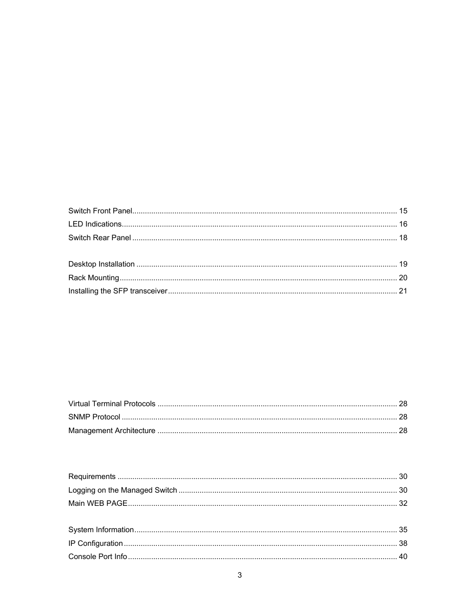 Interlogix NS2503-24P/2C User Manual User Manual | Page 3 / 197