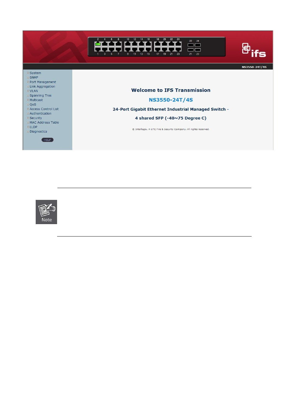 Interlogix NS3550-24T/4S User Manual | Page 11 / 13