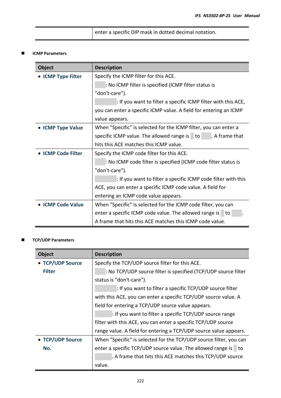 Interlogix NS3502-8P-2S User Manual User Manual | Page 222 / 568