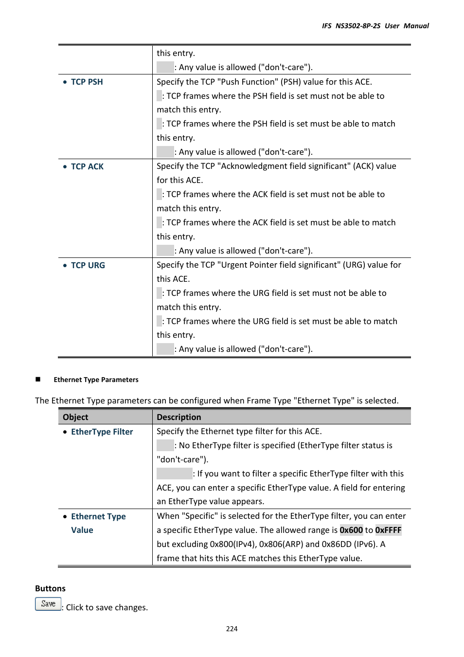 Interlogix NS3502-8P-2S User Manual User Manual | Page 224 / 568