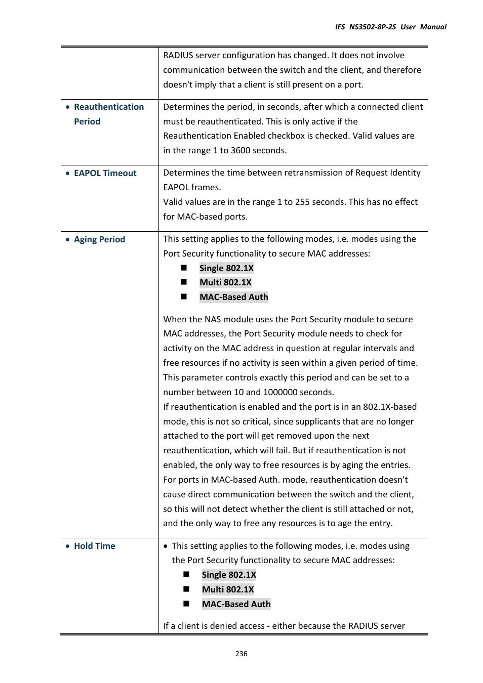 Interlogix NS3502-8P-2S User Manual User Manual | Page 236 / 568