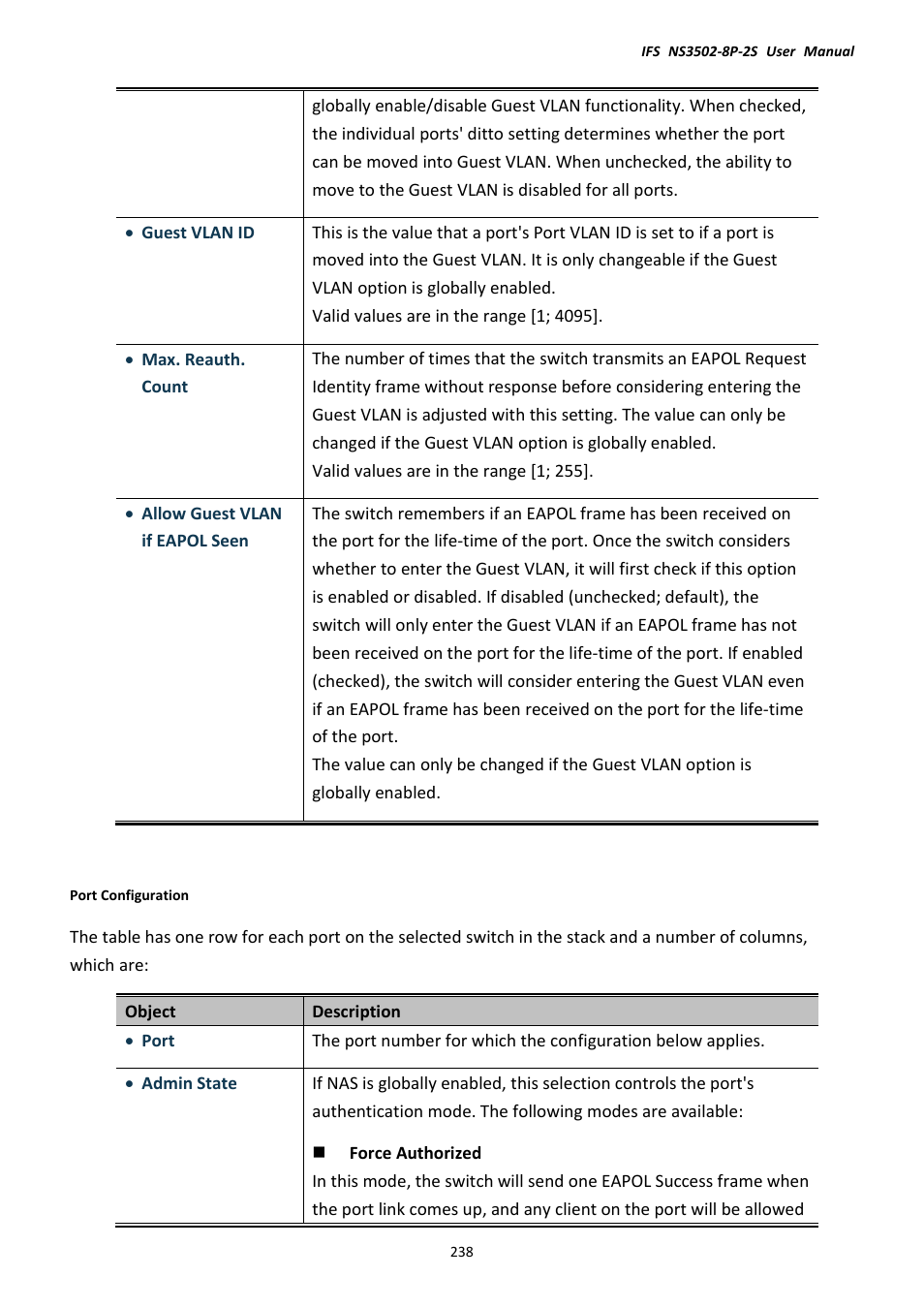 Interlogix NS3502-8P-2S User Manual User Manual | Page 238 / 568