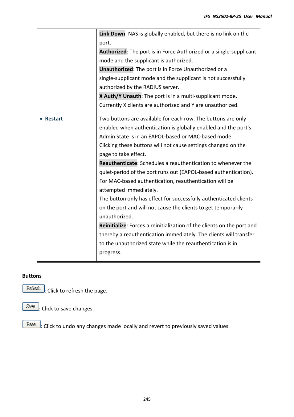 Interlogix NS3502-8P-2S User Manual User Manual | Page 245 / 568