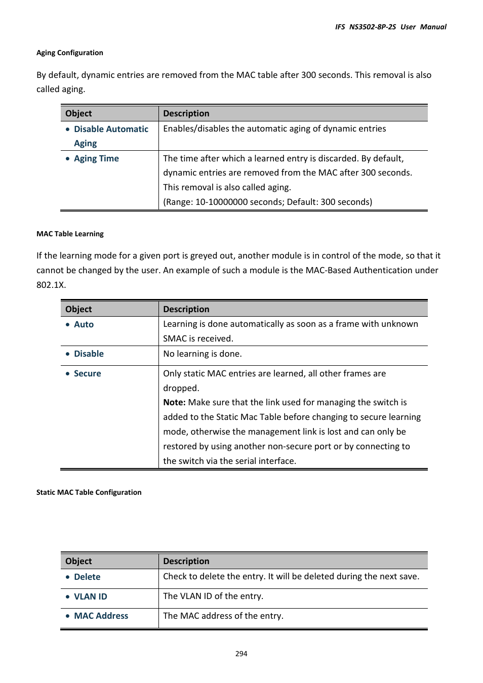 Interlogix NS3502-8P-2S User Manual User Manual | Page 294 / 568