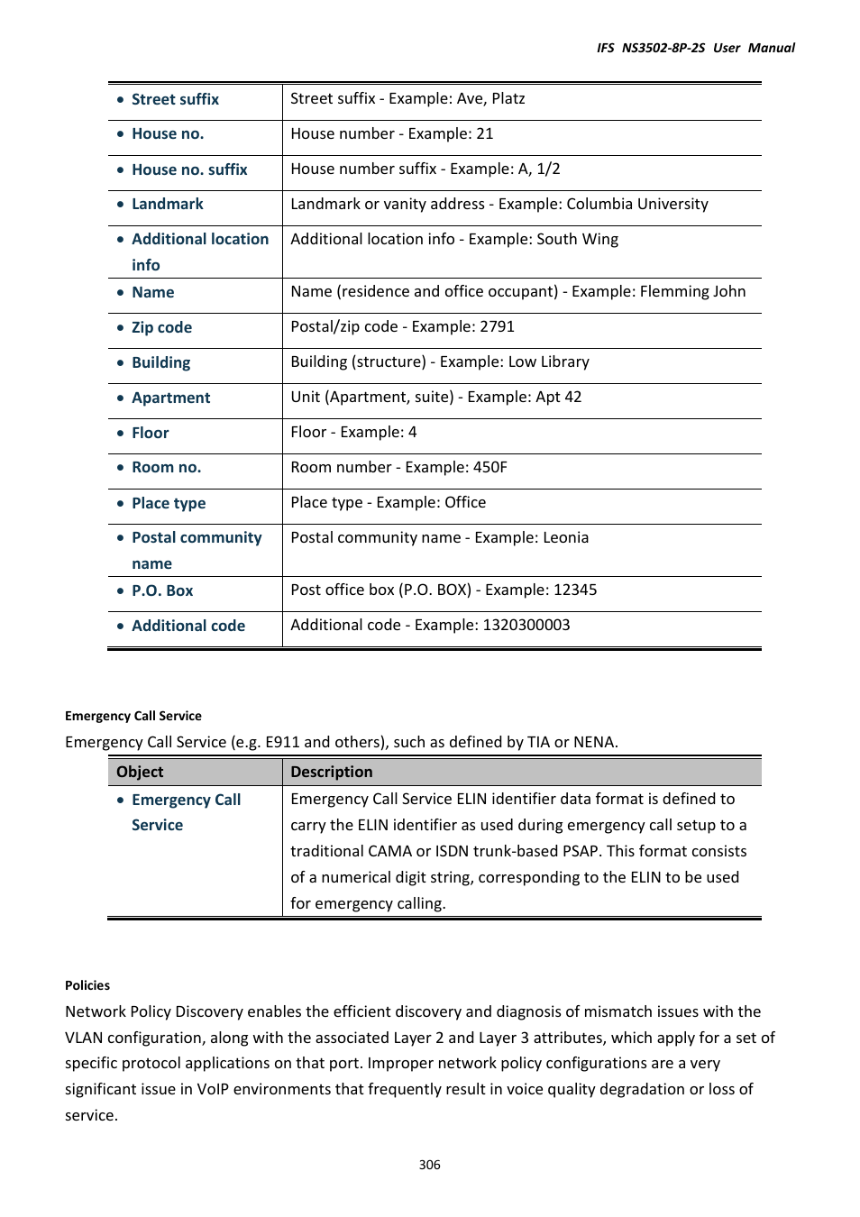 Interlogix NS3502-8P-2S User Manual User Manual | Page 306 / 568