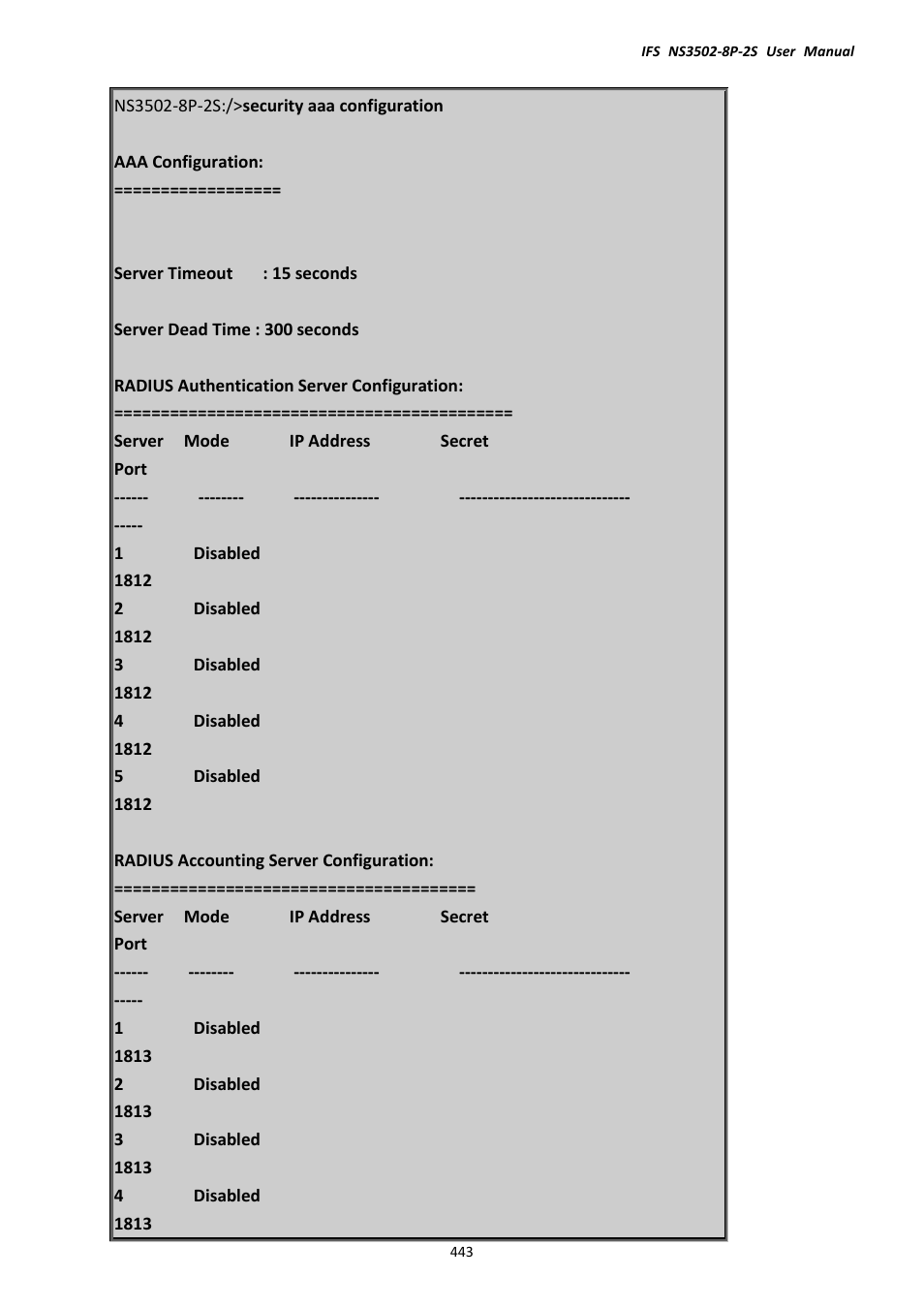 Interlogix NS3502-8P-2S User Manual User Manual | Page 443 / 568