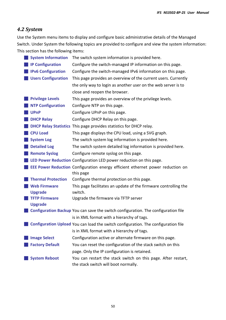 2 system | Interlogix NS3502-8P-2S User Manual User Manual | Page 50 / 568