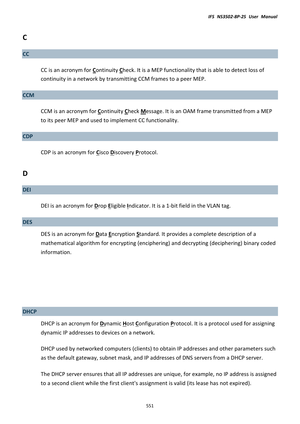 Interlogix NS3502-8P-2S User Manual User Manual | Page 551 / 568