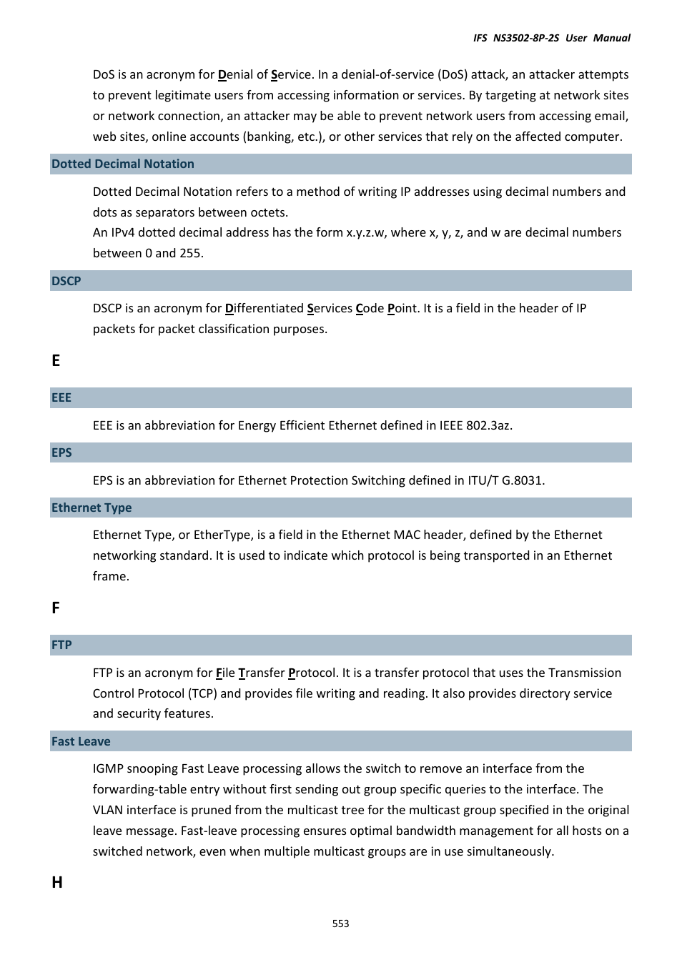 Interlogix NS3502-8P-2S User Manual User Manual | Page 553 / 568