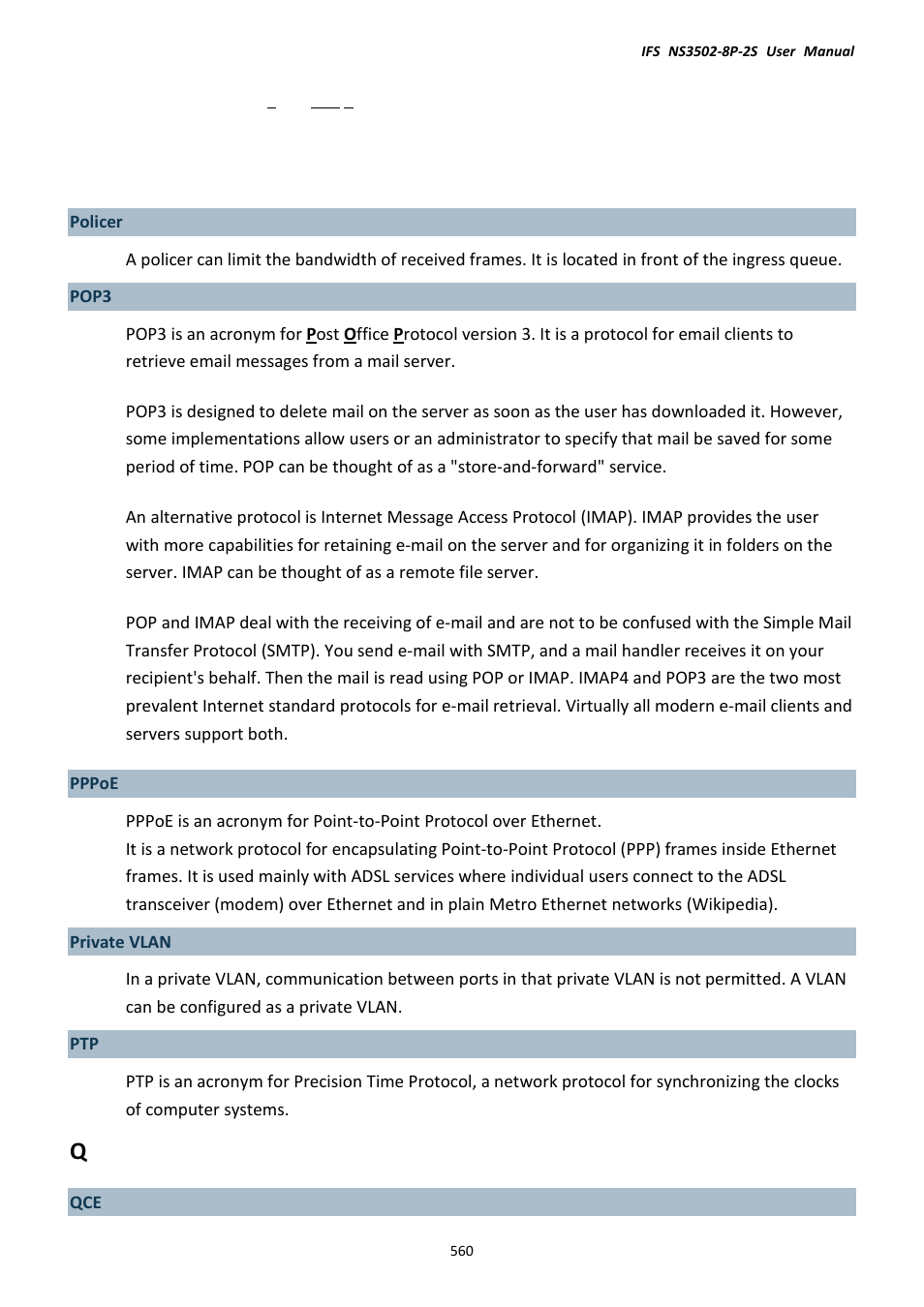 Interlogix NS3502-8P-2S User Manual User Manual | Page 560 / 568