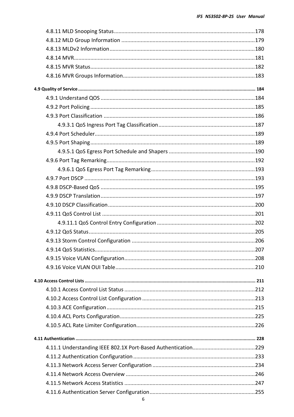 Interlogix NS3502-8P-2S User Manual User Manual | Page 6 / 568