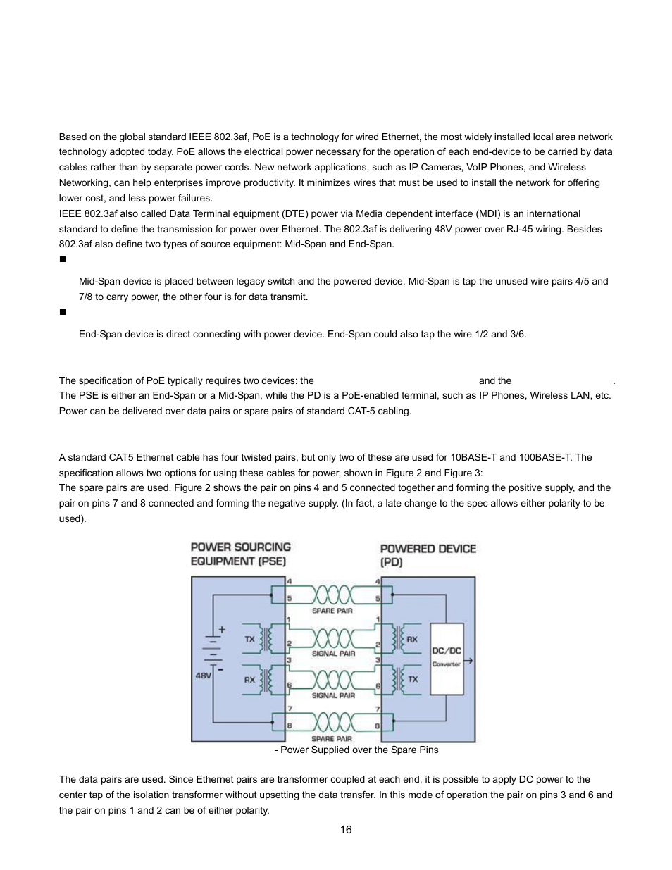 Power over ethernet overview, What is poe | Interlogix ES2001-4P-4T User Manual | Page 16 / 23