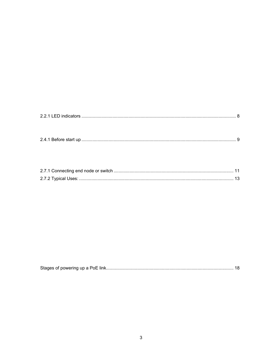 Interlogix ES2001-4P-4T User Manual | Page 3 / 23