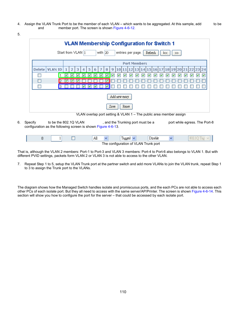 Port isolate | Interlogix GE-DSSG-244-POE User Manual User Manual | Page 112 / 412