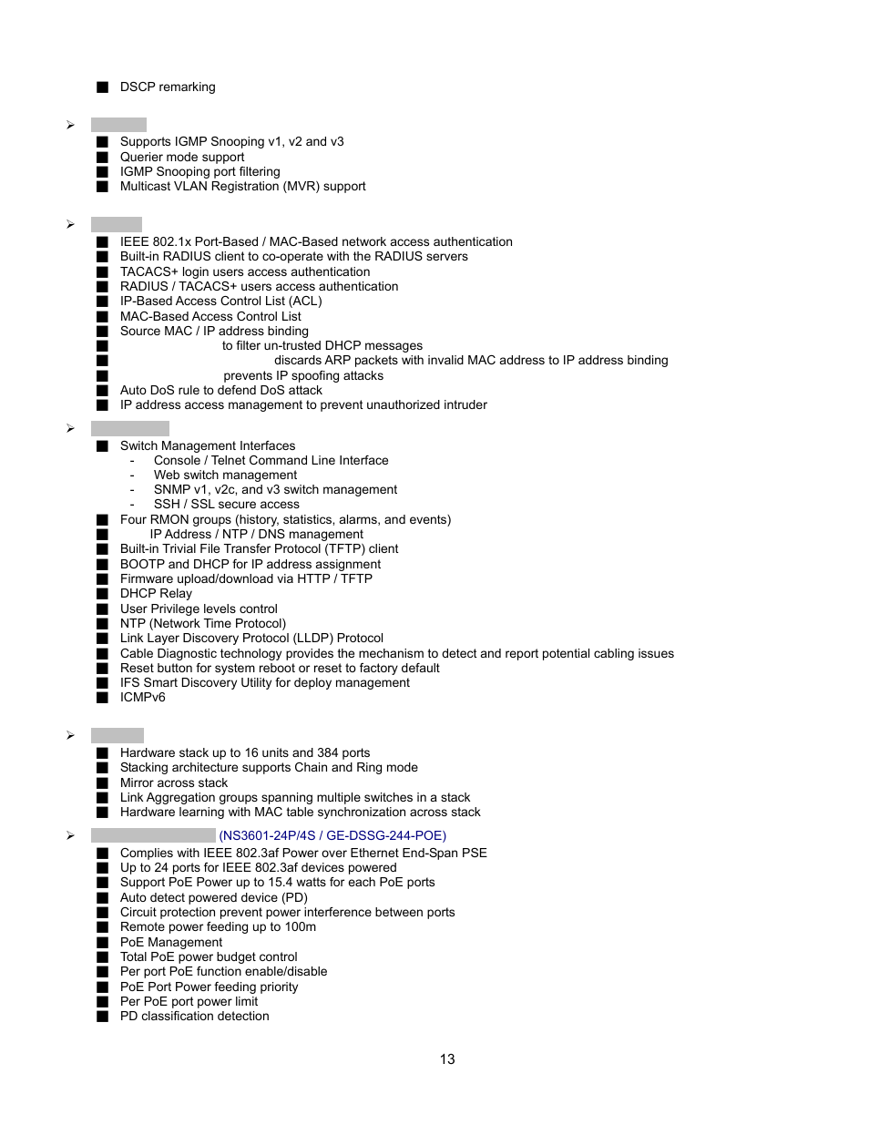 Interlogix GE-DSSG-244-POE User Manual User Manual | Page 15 / 412