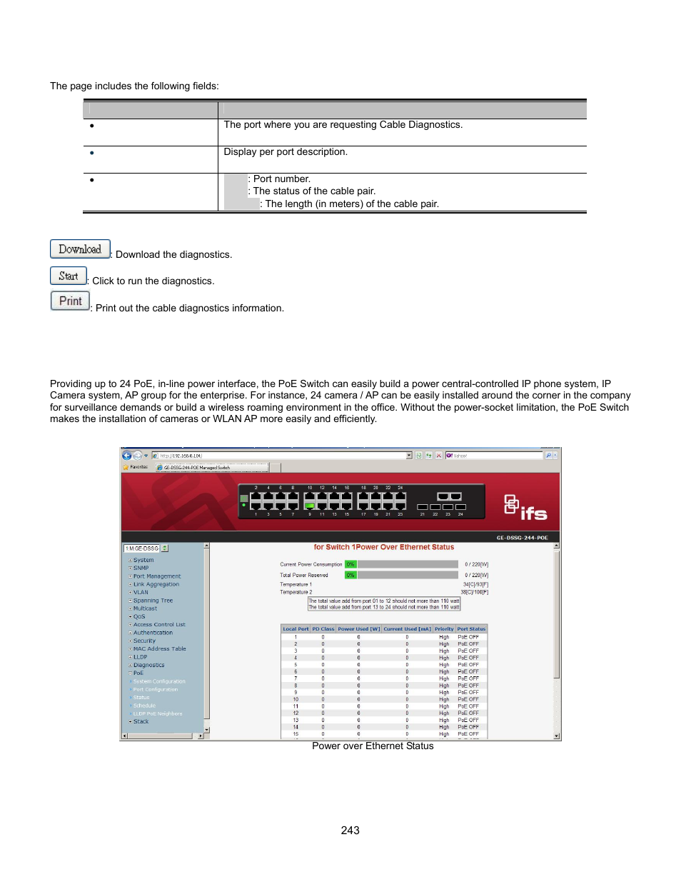 Interlogix GE-DSSG-244-POE User Manual User Manual | Page 245 / 412