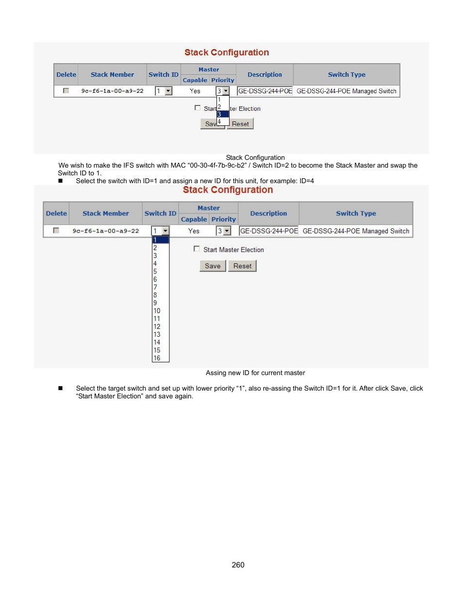 Interlogix GE-DSSG-244-POE User Manual User Manual | Page 262 / 412