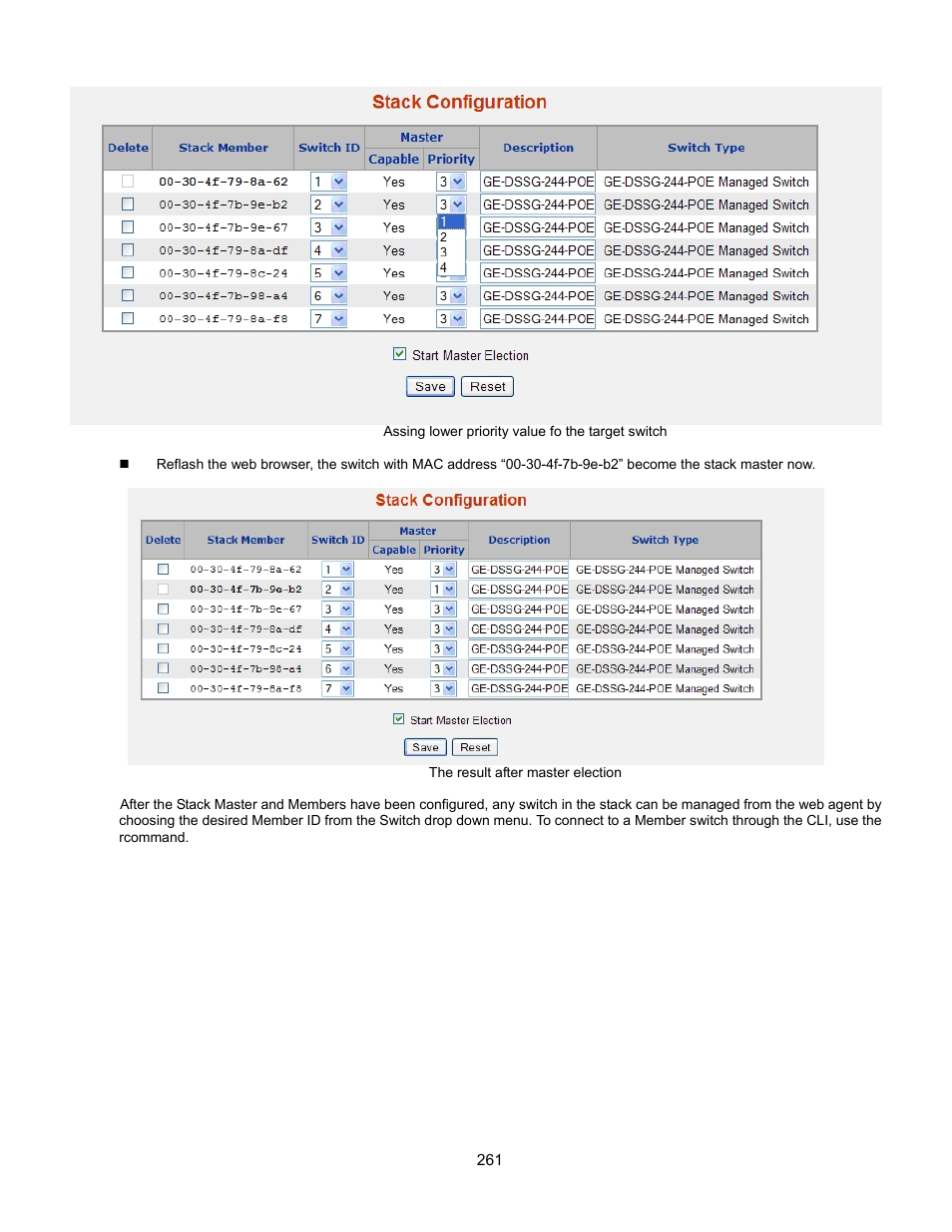 Interlogix GE-DSSG-244-POE User Manual User Manual | Page 263 / 412