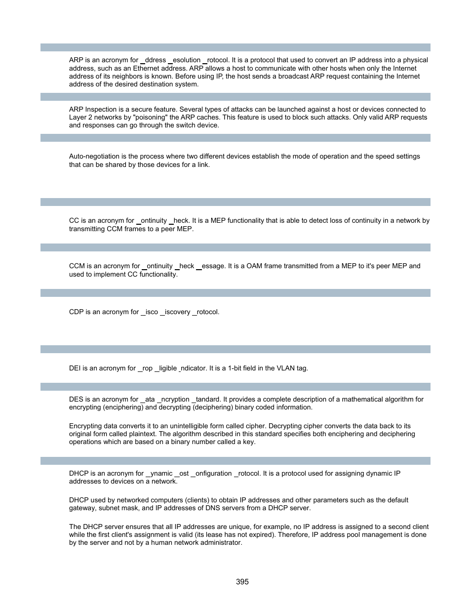 Interlogix GE-DSSG-244-POE User Manual User Manual | Page 397 / 412