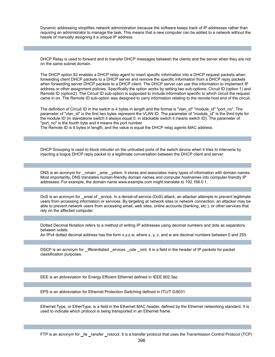 Interlogix GE-DSSG-244-POE User Manual User Manual | Page 398 / 412