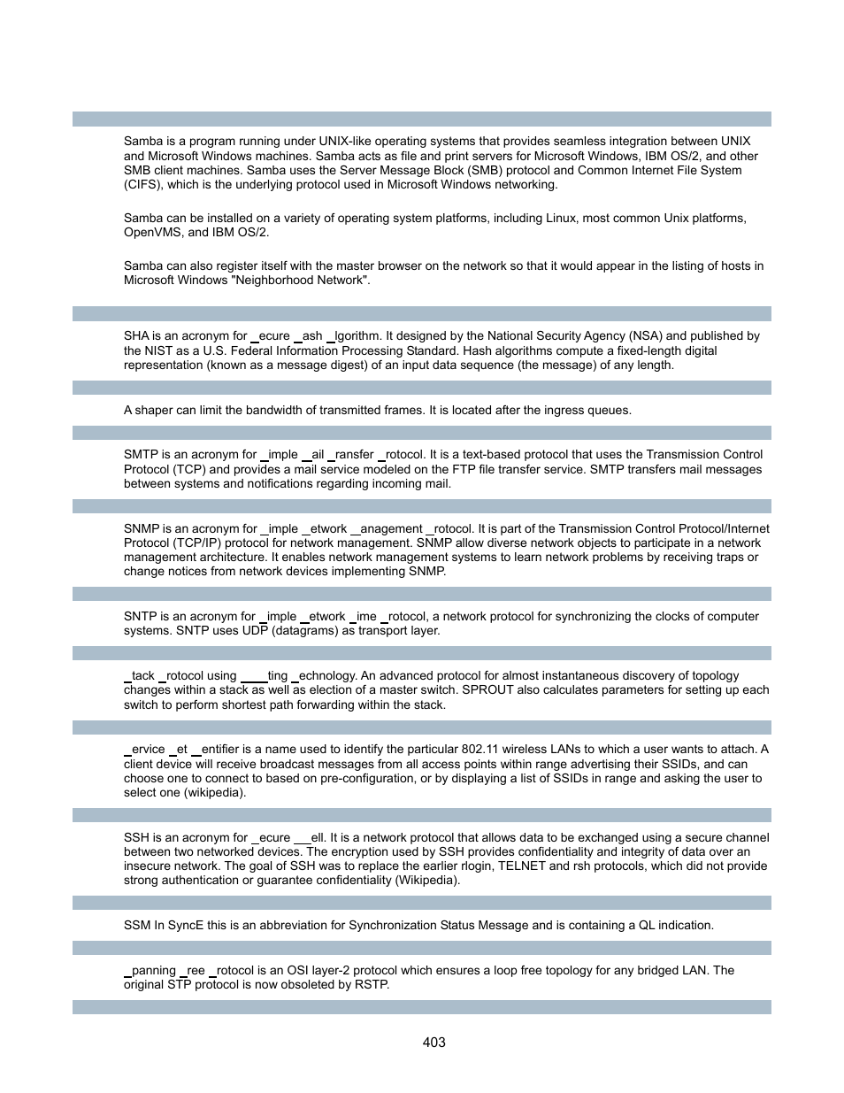 Interlogix GE-DSSG-244-POE User Manual User Manual | Page 405 / 412