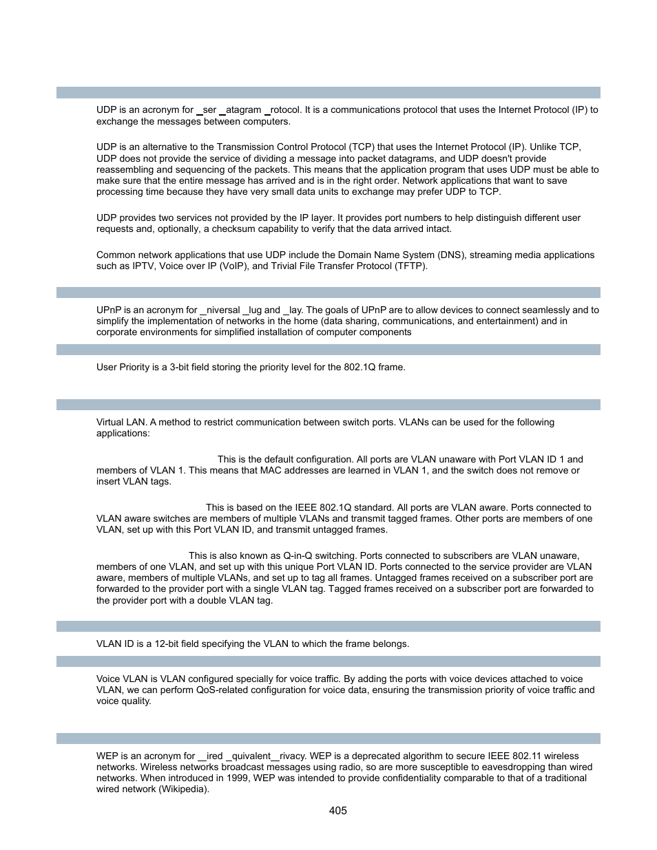 Interlogix GE-DSSG-244-POE User Manual User Manual | Page 407 / 412