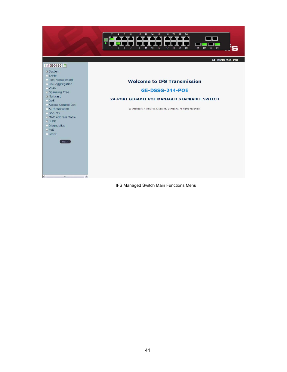Interlogix GE-DSSG-244-POE User Manual User Manual | Page 43 / 412