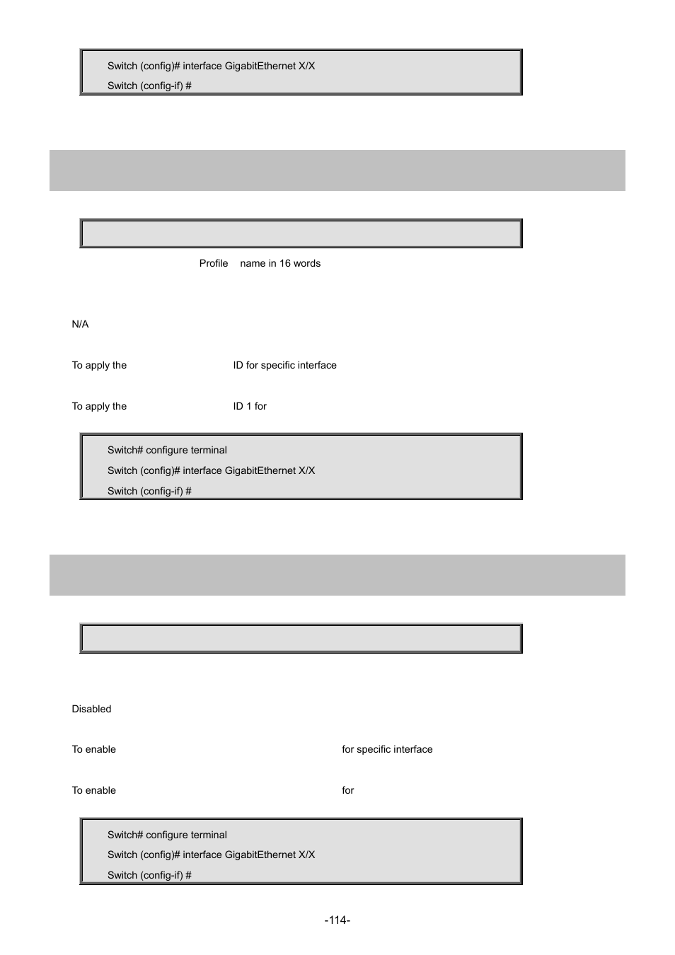 35 ip igmp snooping filter, 36 ip igmp snooping immediate-leave | Interlogix NS4702-24P-4S-4X Command Line Guide User Manual | Page 114 / 434