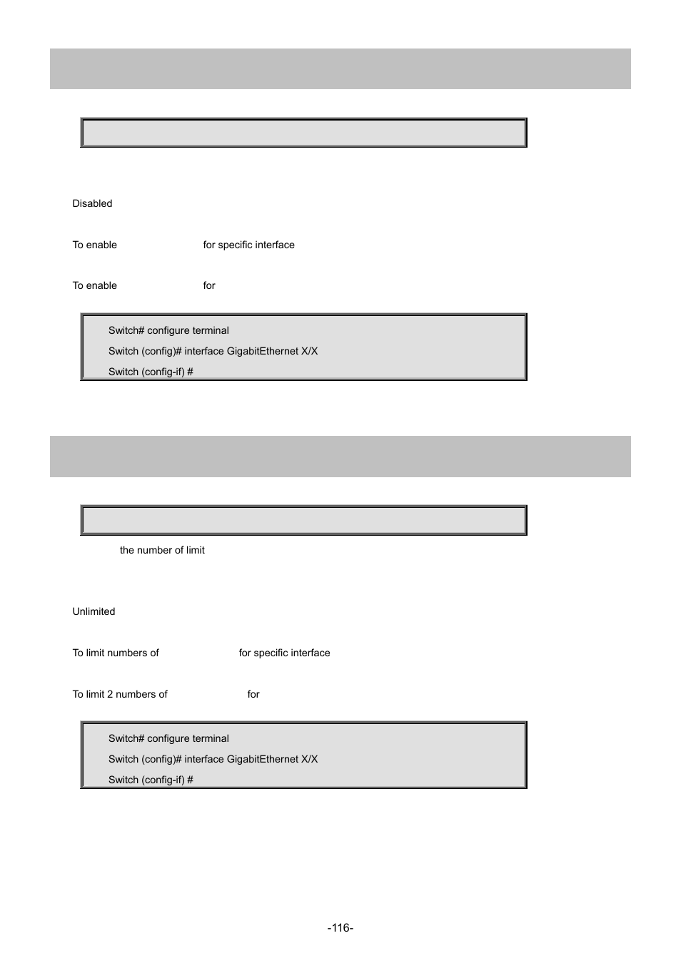 39 ip verify source, 40 ip verify source limit | Interlogix NS4702-24P-4S-4X Command Line Guide User Manual | Page 116 / 434