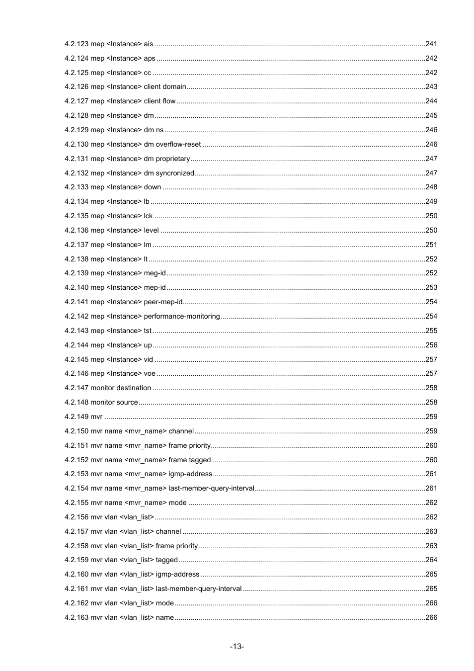 Interlogix NS4702-24P-4S-4X Command Line Guide User Manual | Page 13 / 434