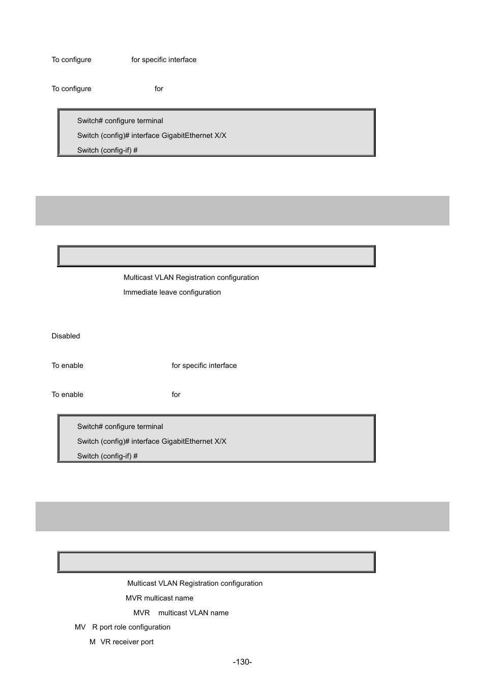 67 mvr immediate-leave, 68 mvr name | Interlogix NS4702-24P-4S-4X Command Line Guide User Manual | Page 130 / 434