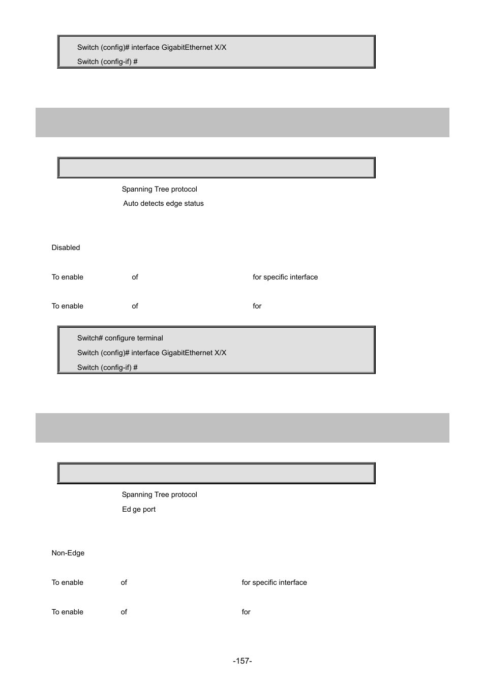 114 spanning-tree bpdu-guard, 115 spanning-tree edge | Interlogix NS4702-24P-4S-4X Command Line Guide User Manual | Page 157 / 434