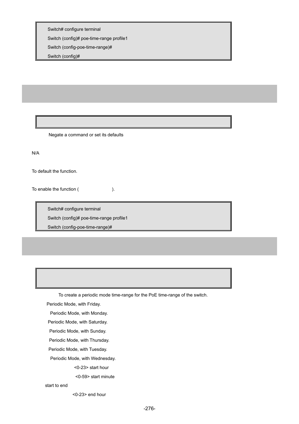 4 no, 5 periodic | Interlogix NS4702-24P-4S-4X Command Line Guide User Manual | Page 276 / 434