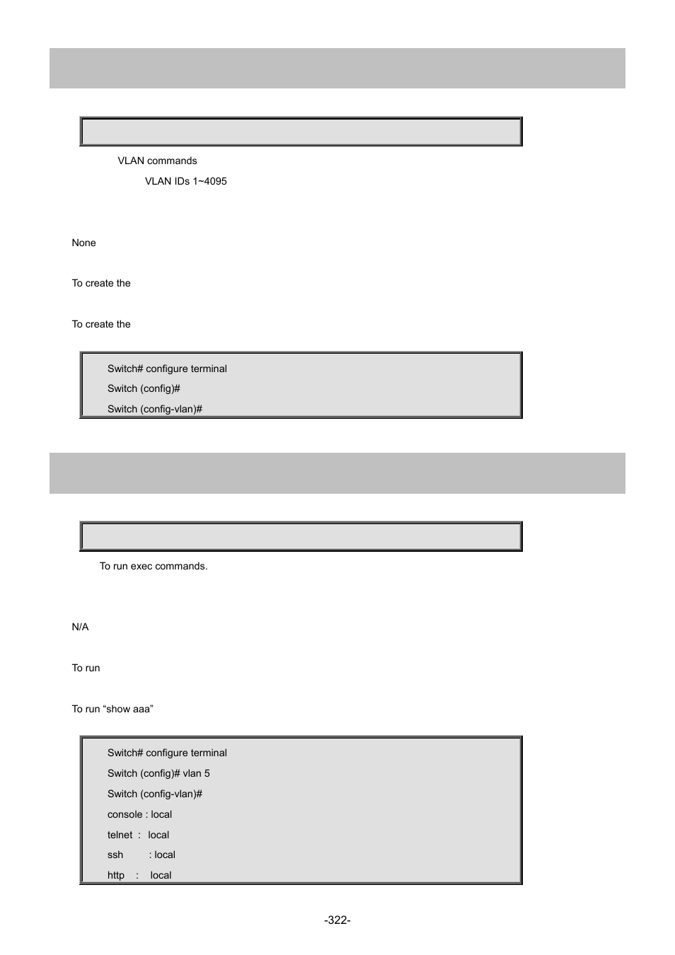 225 vlan, 1 do | Interlogix NS4702-24P-4S-4X Command Line Guide User Manual | Page 322 / 434