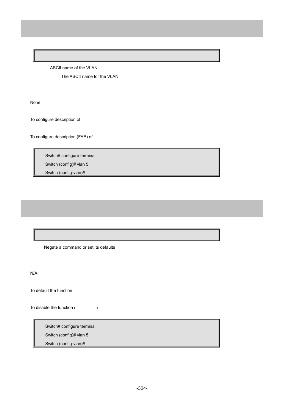 4 name, 5 no | Interlogix NS4702-24P-4S-4X Command Line Guide User Manual | Page 324 / 434