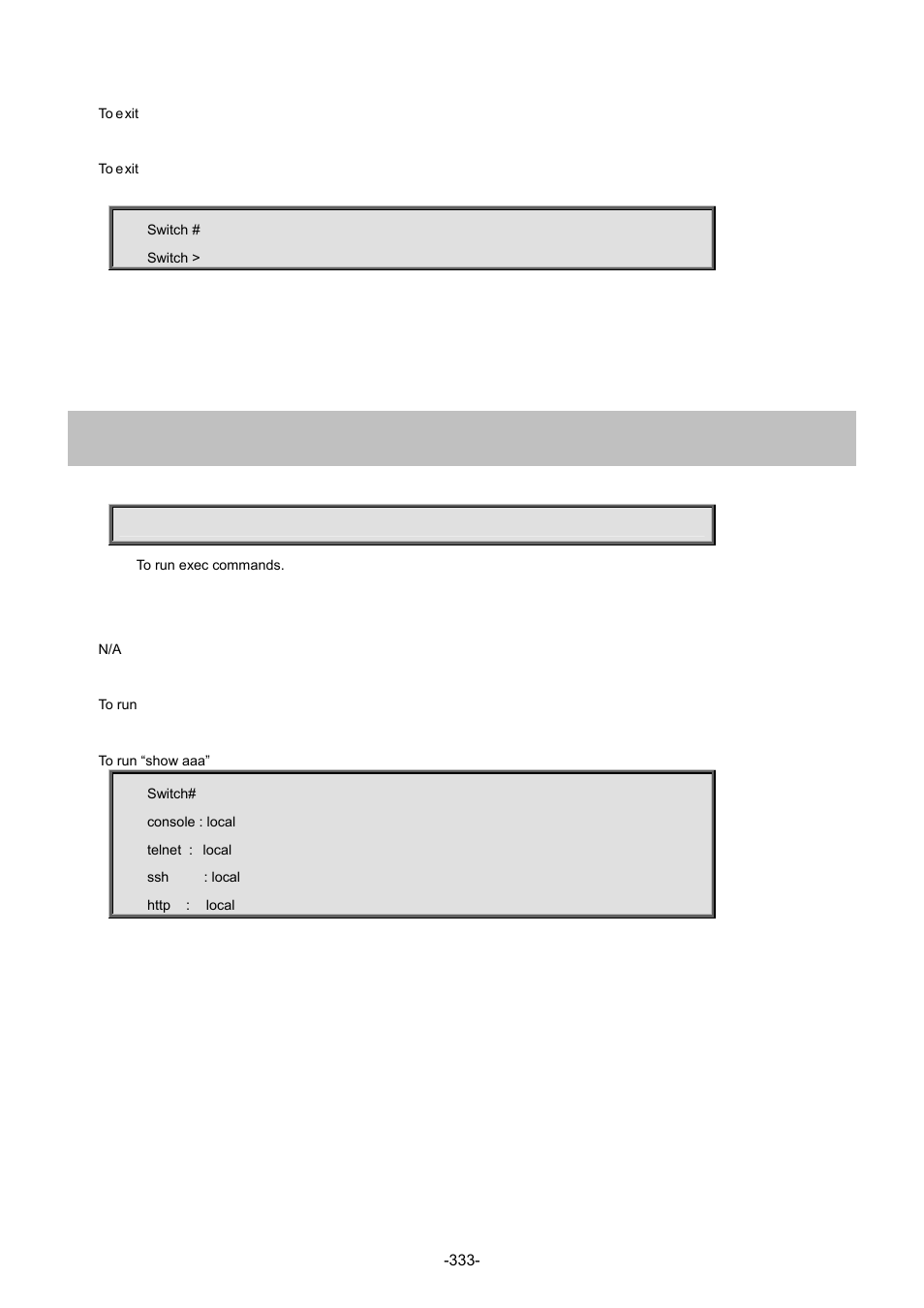 8 do, 1 do, 8 do 4.8.1 do | Interlogix NS4702-24P-4S-4X Command Line Guide User Manual | Page 333 / 434