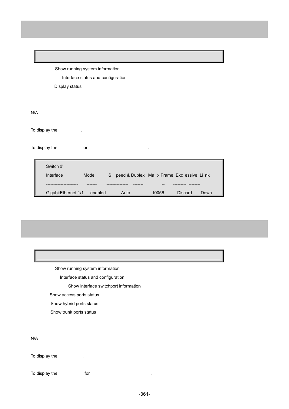 Interlogix NS4702-24P-4S-4X Command Line Guide User Manual | Page 361 / 434