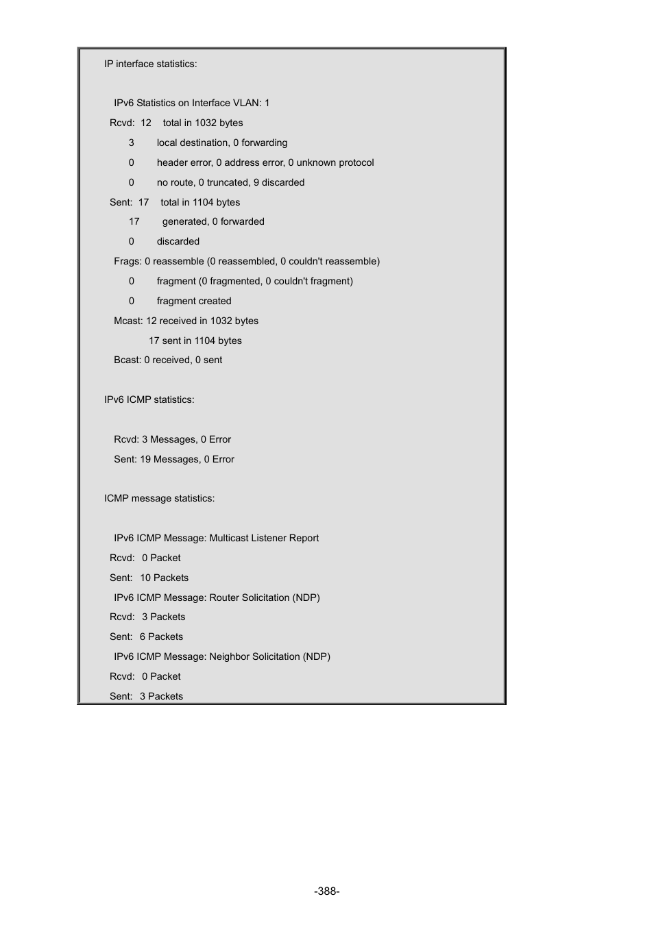 Interlogix NS4702-24P-4S-4X Command Line Guide User Manual | Page 388 / 434