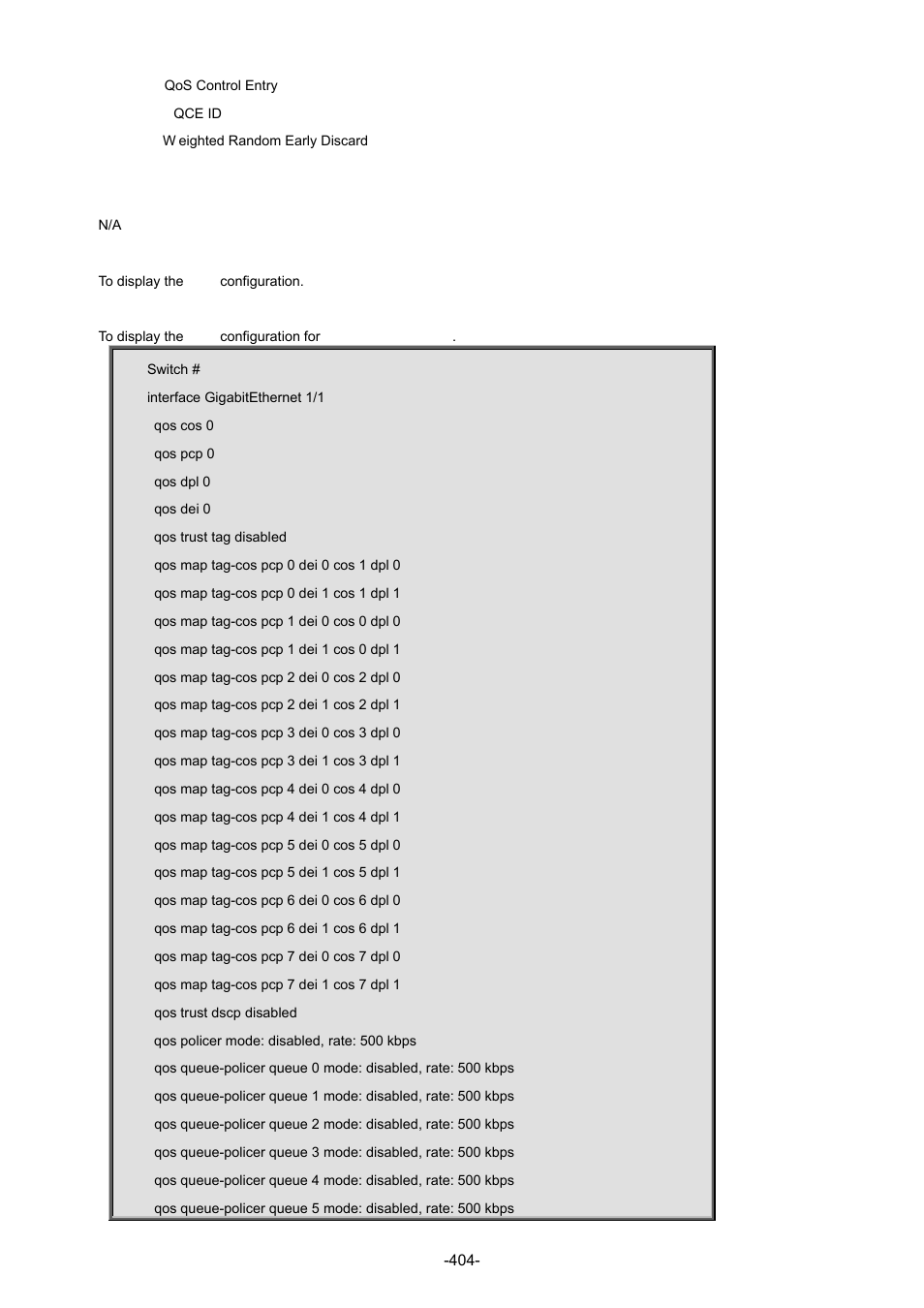 Interlogix NS4702-24P-4S-4X Command Line Guide User Manual | Page 404 / 434