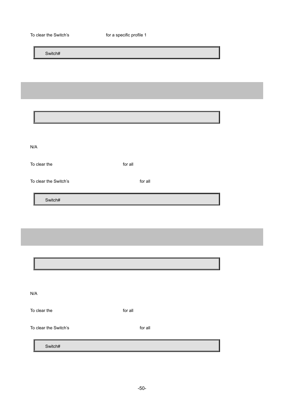 Interlogix NS4702-24P-4S-4X Command Line Guide User Manual | Page 50 / 434