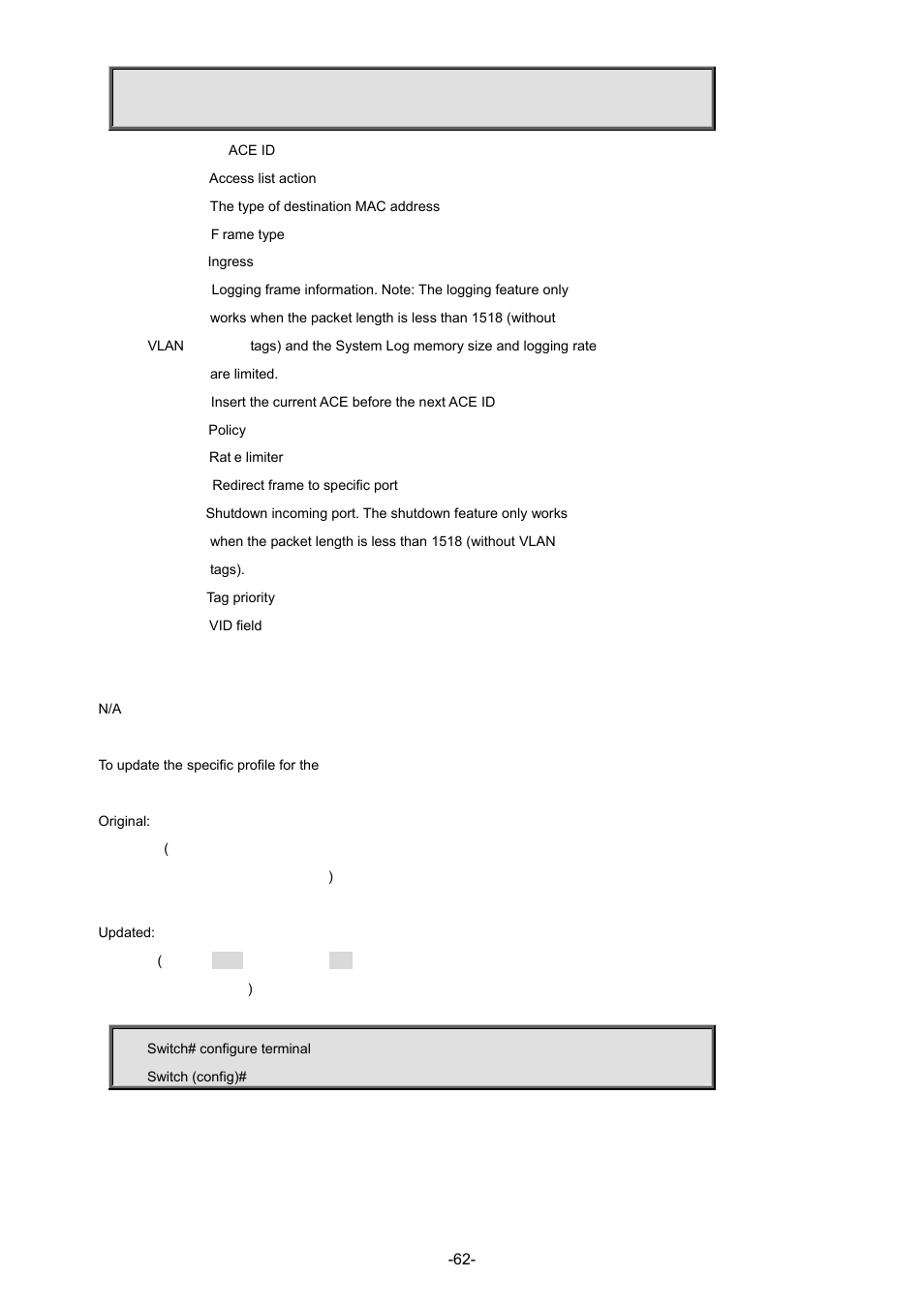 Interlogix NS4702-24P-4S-4X Command Line Guide User Manual | Page 62 / 434