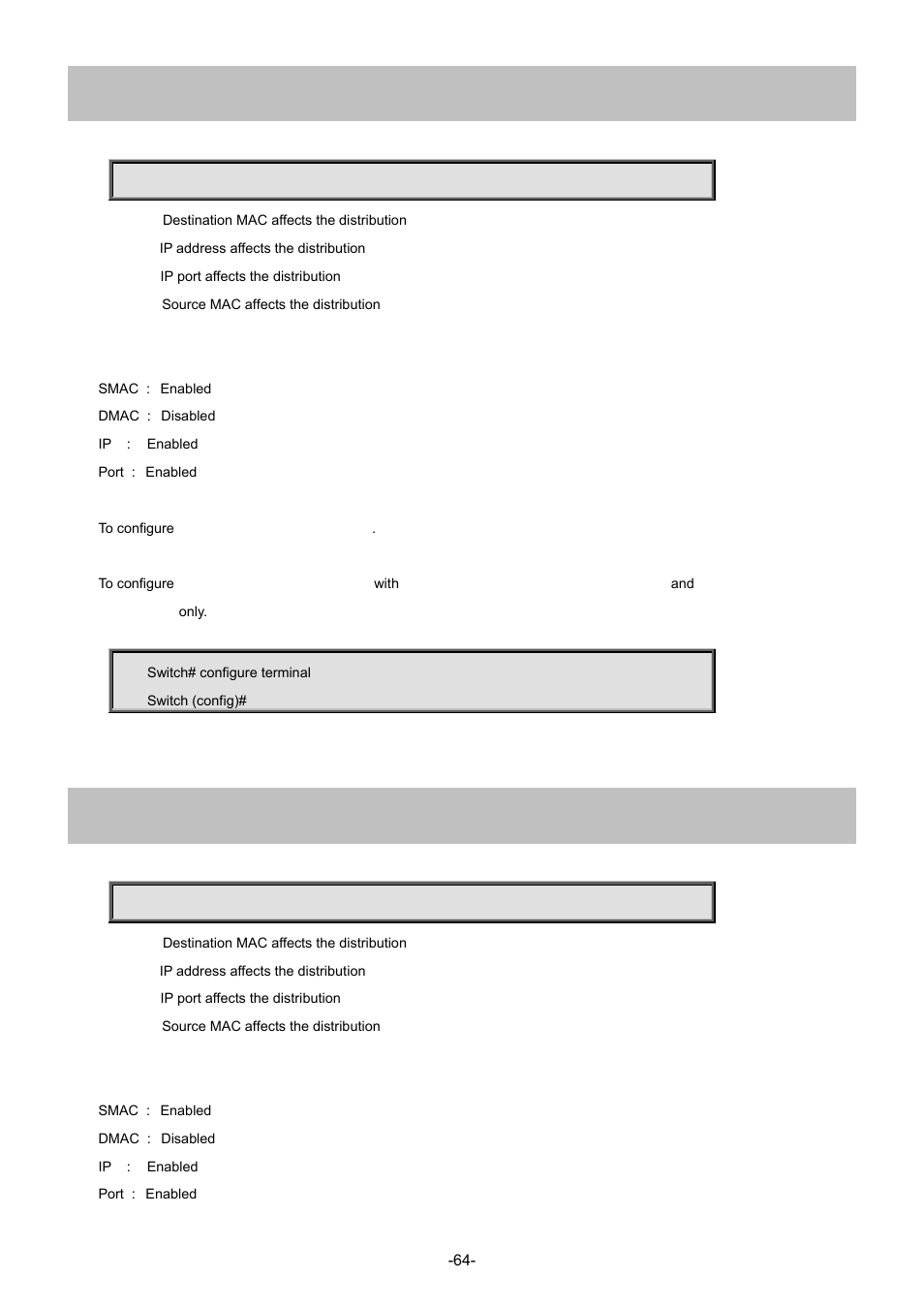 18 aggregation mode, 19 aggregation mode | Interlogix NS4702-24P-4S-4X Command Line Guide User Manual | Page 64 / 434