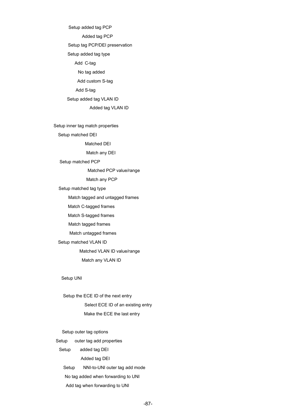 Interlogix NS4702-24P-4S-4X Command Line Guide User Manual | Page 87 / 434