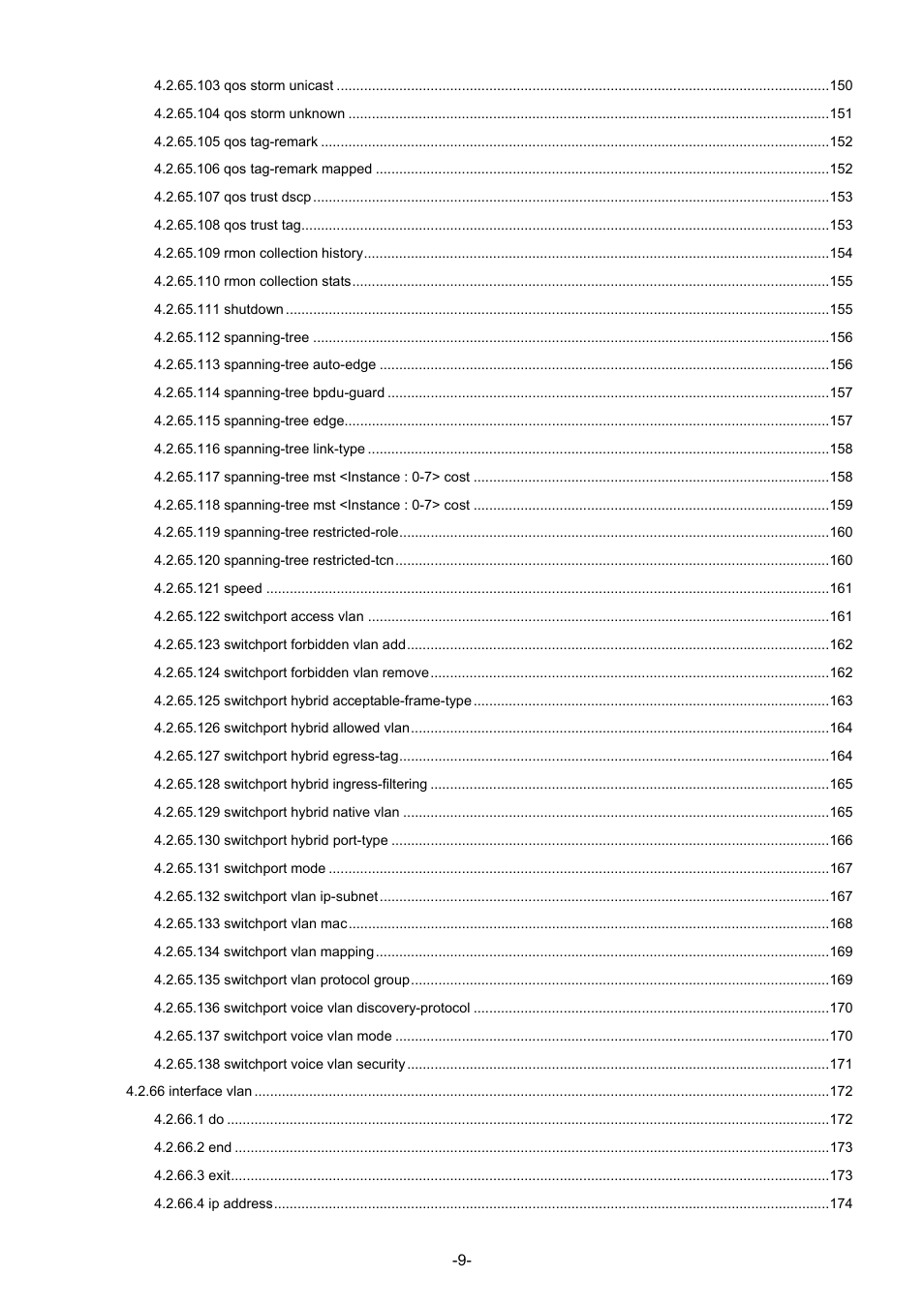 Interlogix NS4702-24P-4S-4X Command Line Guide User Manual | Page 9 / 434