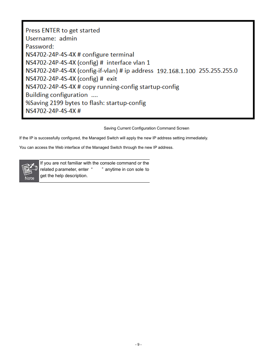 Interlogix NS4702-24P-4S-4X Quick Start User Manual | Page 9 / 16