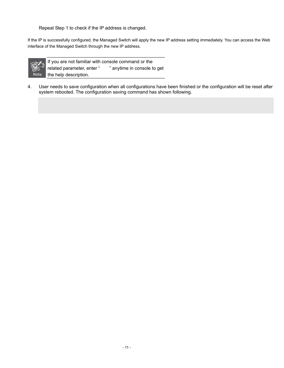 Interlogix NS4750-24S-4T-4X Quick Start User Manual | Page 11 / 15